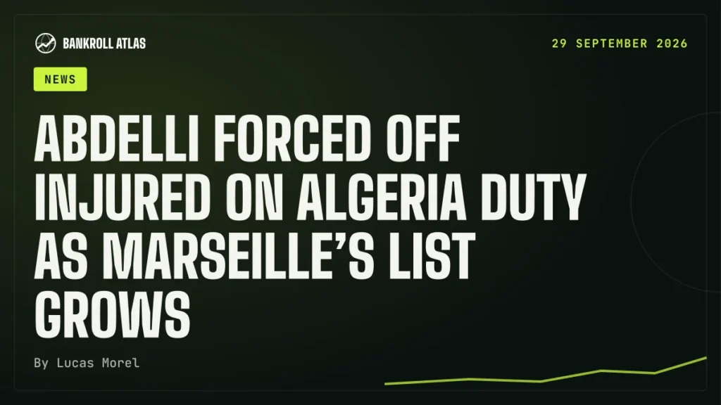 Abdelli forced off injured on Algeria duty as Marseille’s list grows