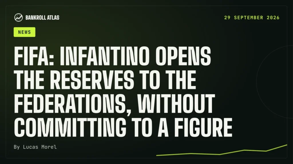 Fifa: Infantino opens the reserves to the federations, without committing to a figure