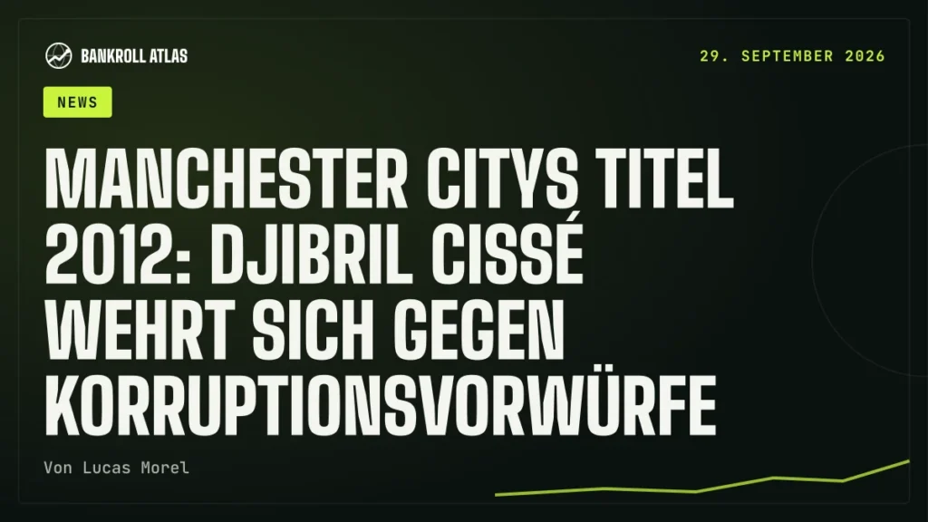 Manchester Citys Titel 2012: Djibril Cissé wehrt sich gegen Korruptionsvorwürfe