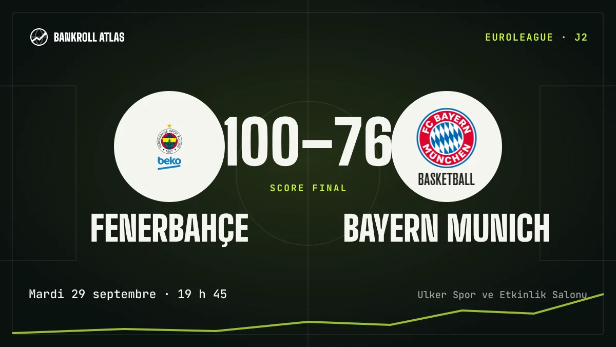 Fenerbahçe – Bayern Munich · EuroLeague · 100-76