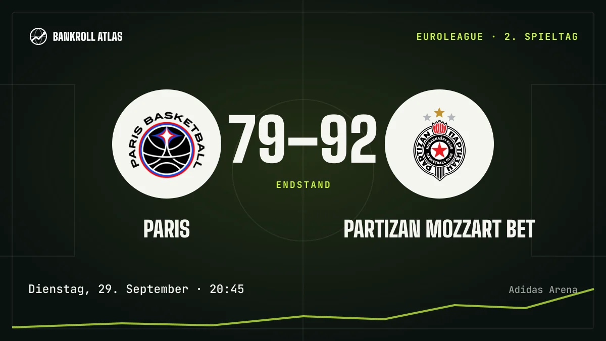Paris – Partizan Mozzart Bet · EuroLeague · 79-92