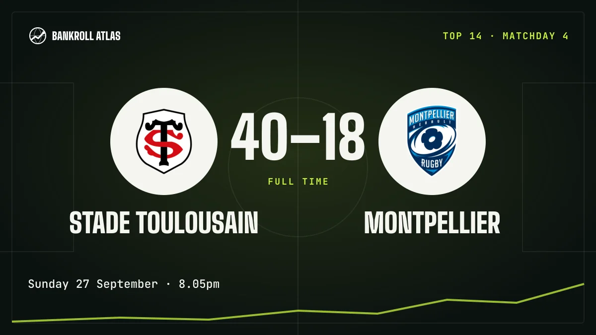 Stade Toulousain – Montpellier · Top 14 · 40-18