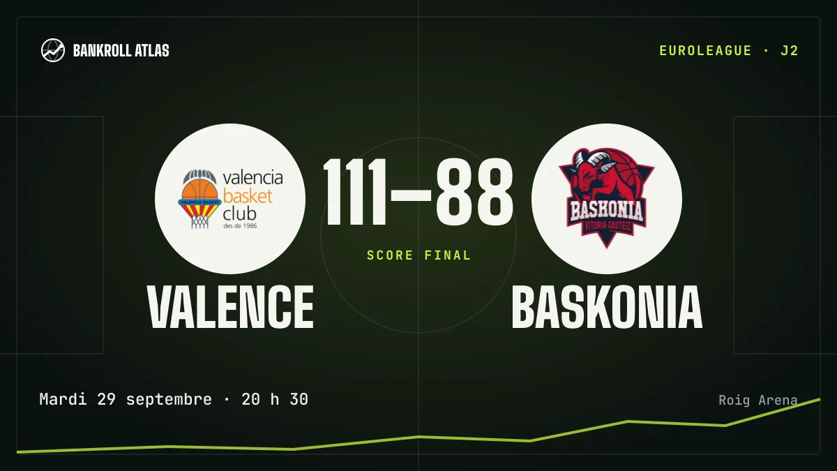 Valence – Baskonia · EuroLeague · 111-88