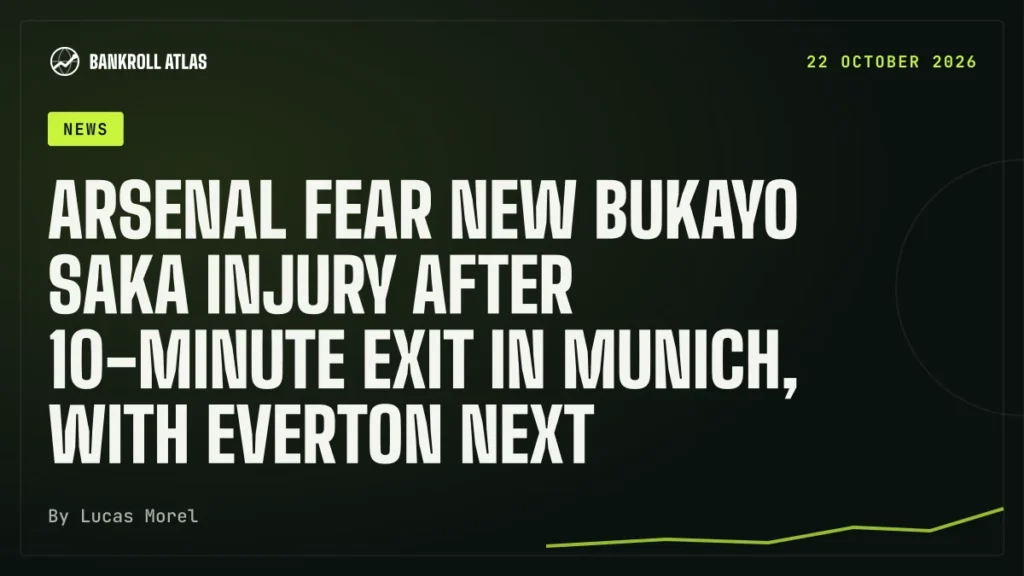 Arsenal fear new Bukayo Saka injury after 10-minute exit in Munich, with Everton next