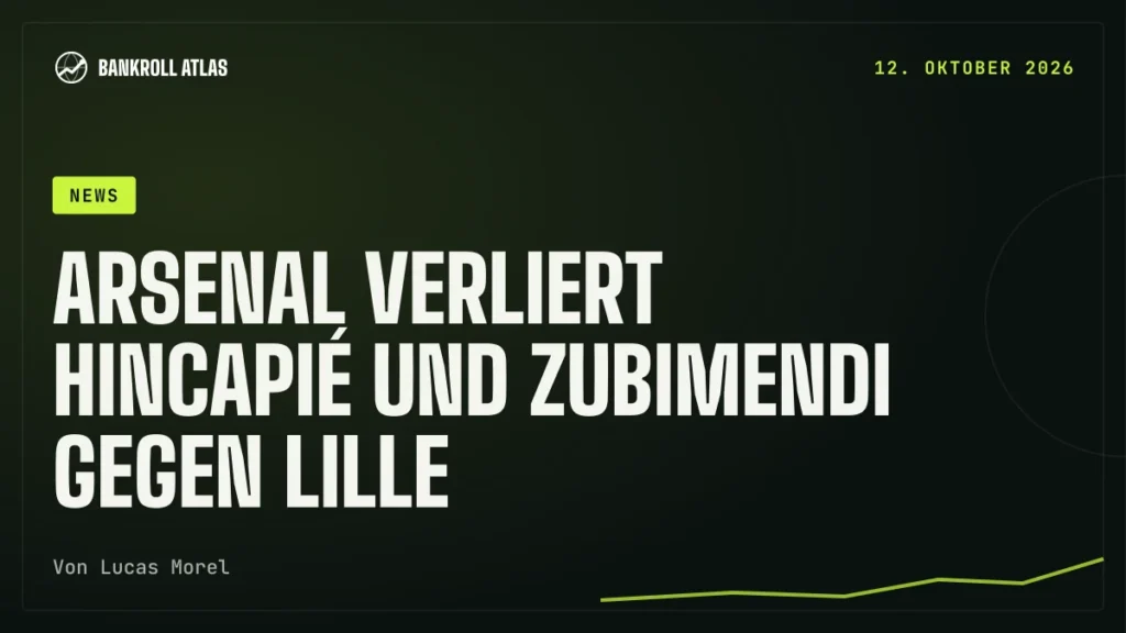 Arsenal verliert Hincapié und Zubimendi gegen Lille