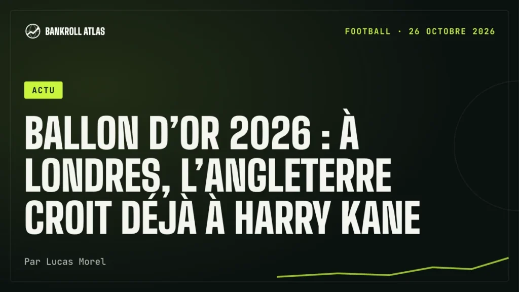 Ballon d’Or 2026 : à Londres, l’Angleterre croit déjà à Harry Kane