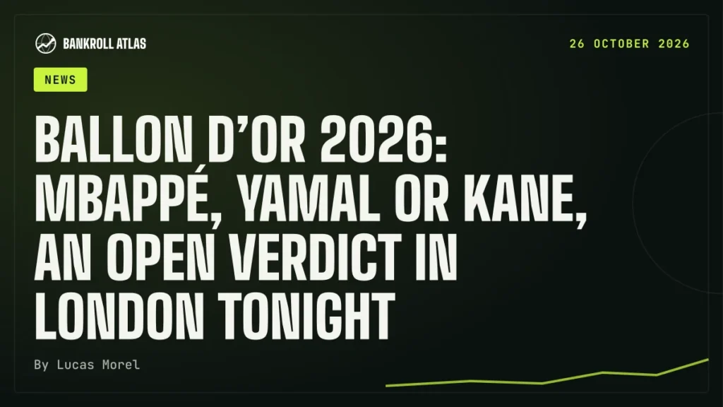 Ballon d’Or 2026: Mbappé, Yamal or Kane, an open verdict in London tonight