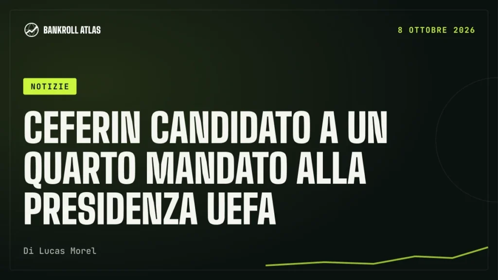 Ceferin candidato a un quarto mandato alla presidenza UEFA