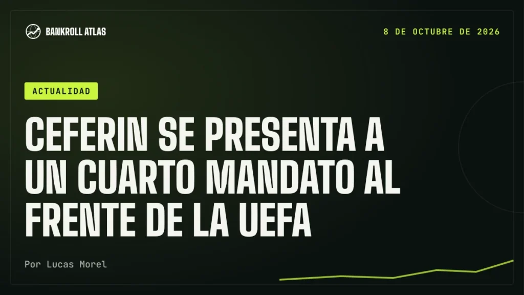 Ceferin se presenta a un cuarto mandato al frente de la UEFA