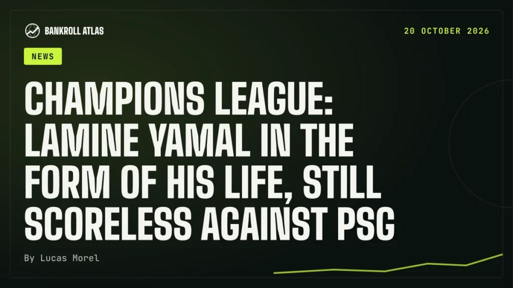 Champions League: Lamine Yamal in the form of his life, still scoreless against PSG