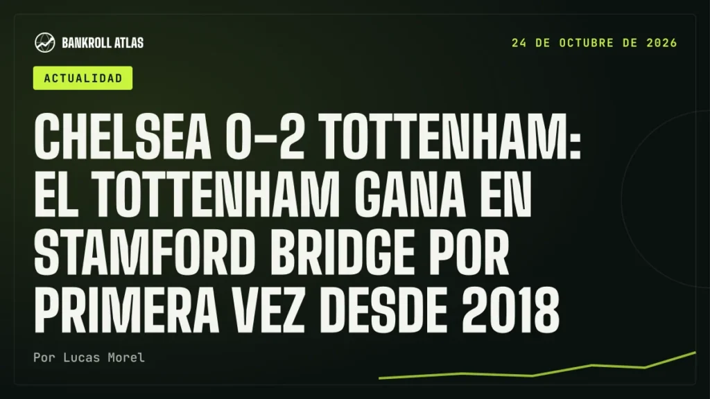 Chelsea 0-2 Tottenham: el Tottenham gana en Stamford Bridge por primera vez desde 2018