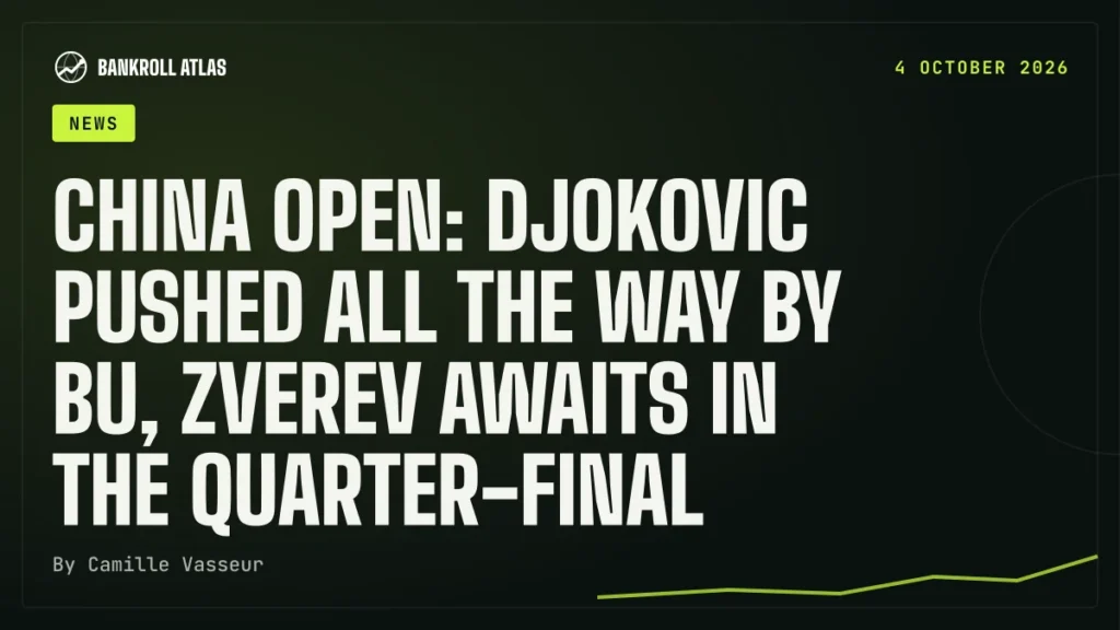 China Open: Djokovic pushed all the way by Bu, Zverev awaits in the quarter-final