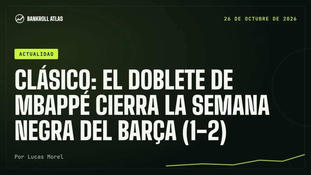 Clásico: el doblete de Mbappé cierra la semana negra del Barça (1-2)