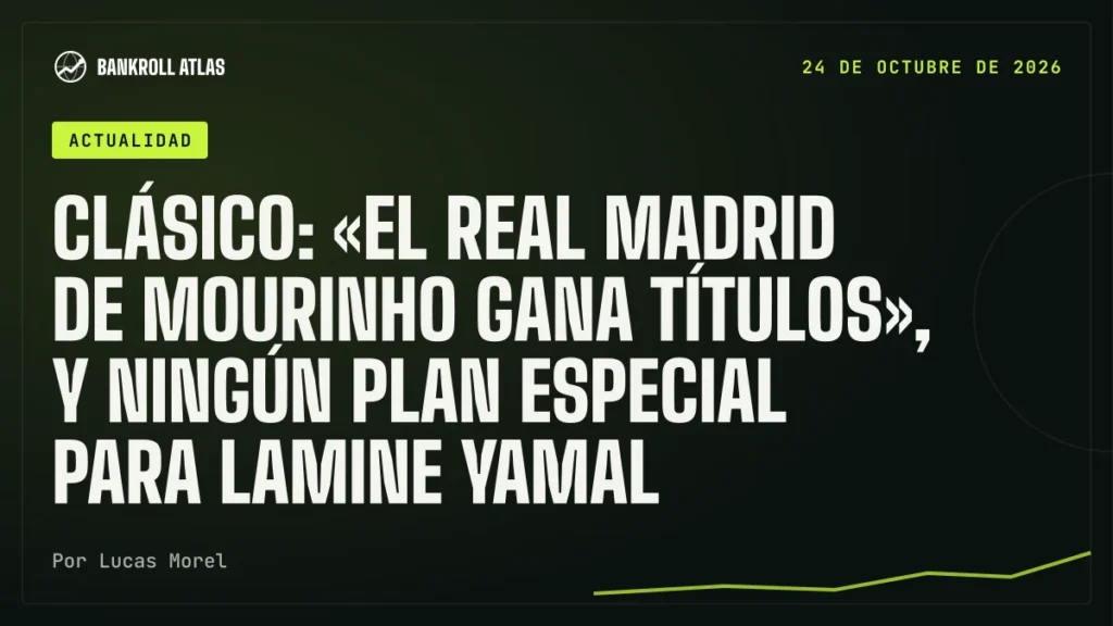 Clásico: «El Real Madrid de Mourinho gana títulos», y ningún plan especial para Lamine Yamal