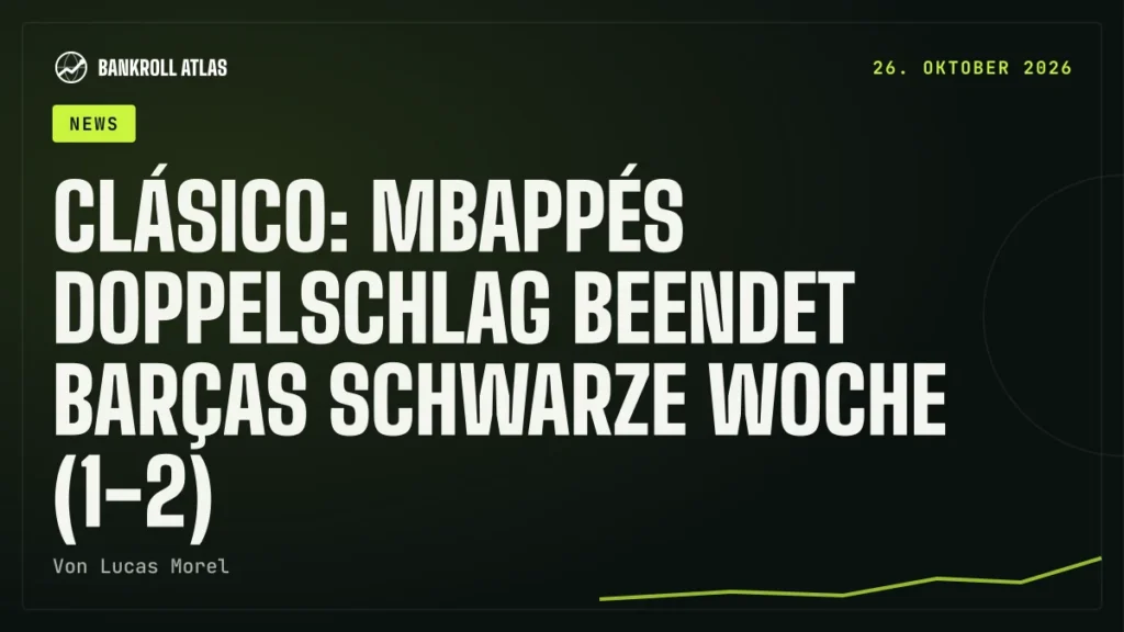 Clásico: Mbappés Doppelschlag beendet Barças schwarze Woche (1-2)
