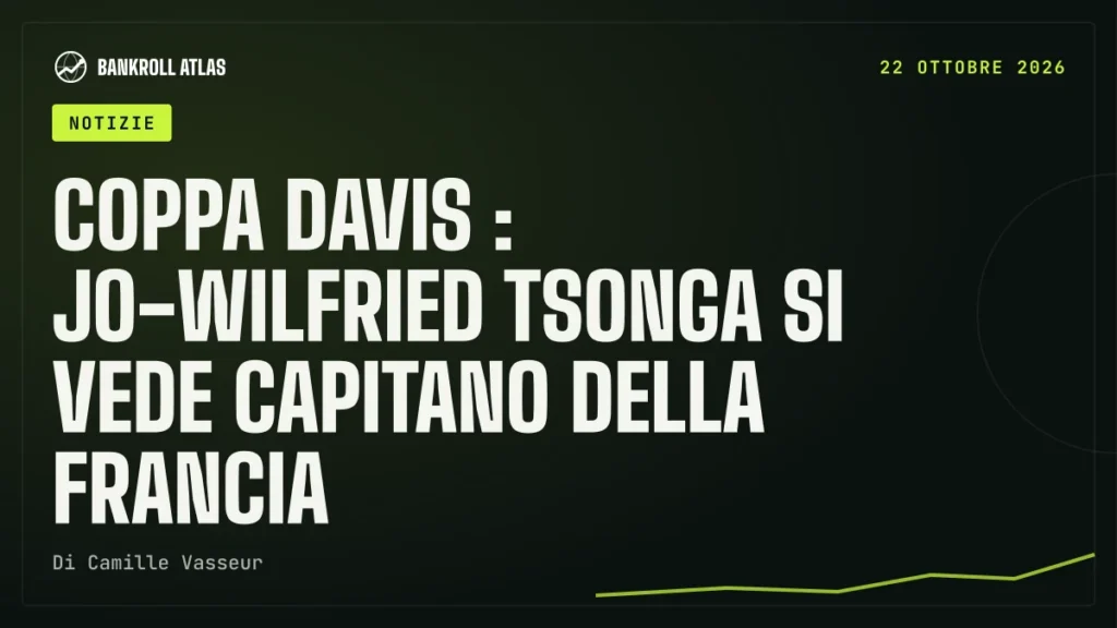 Coppa Davis : Jo-Wilfried Tsonga si vede capitano della Francia