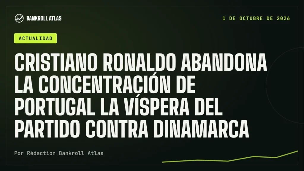 Cristiano Ronaldo abandona la concentración de Portugal la víspera del partido contra Dinamarca
