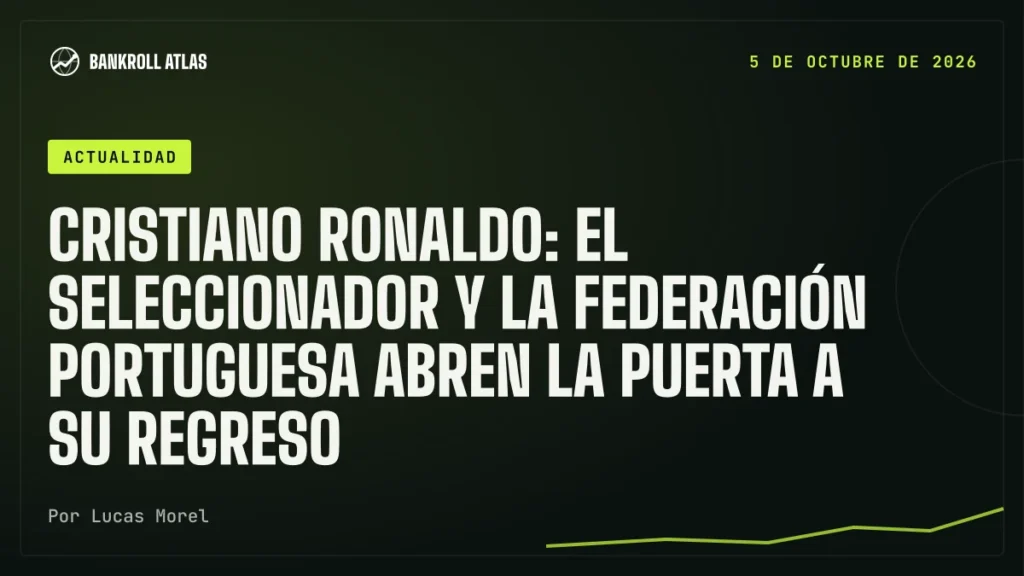 Cristiano Ronaldo: el seleccionador y la federación portuguesa abren la puerta a su regreso