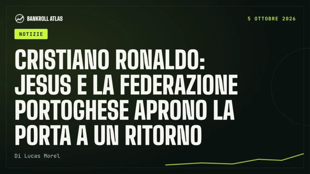 Cristiano Ronaldo: Jesus e la federazione portoghese aprono la porta a un ritorno