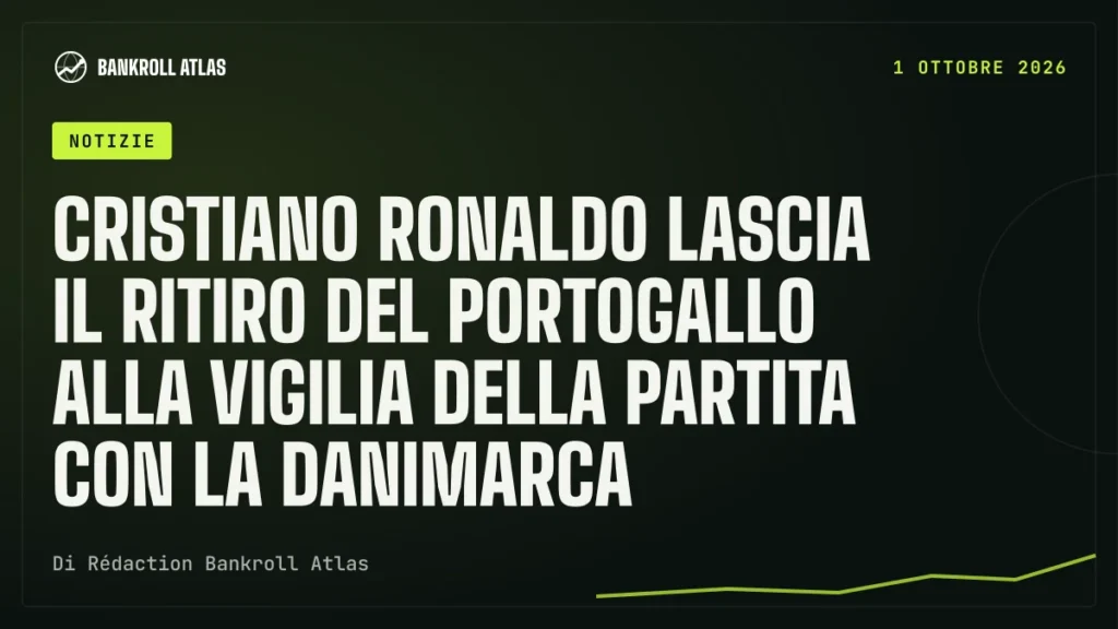 Cristiano Ronaldo lascia il ritiro del Portogallo alla vigilia della partita con la Danimarca