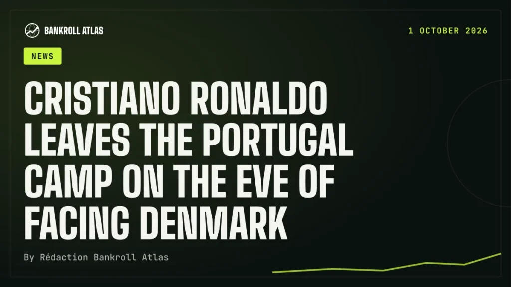 Cristiano Ronaldo leaves the Portugal camp on the eve of facing Denmark