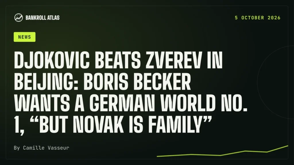 Djokovic beats Zverev in Beijing: Boris Becker wants a German world No. 1, “but Novak is family”