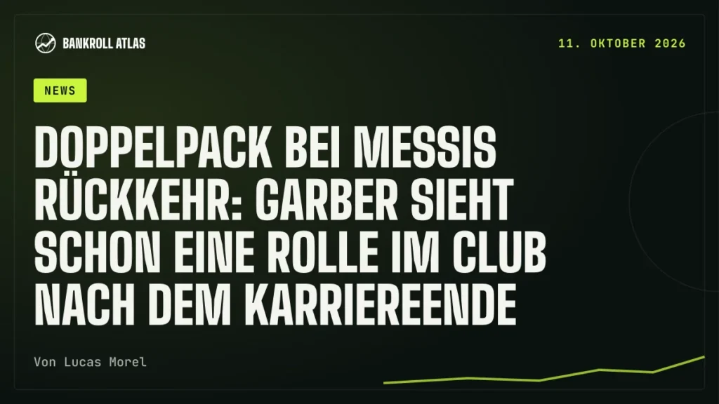 Doppelpack bei Messis Rückkehr: Garber sieht schon eine Rolle im Club nach dem Karriereende