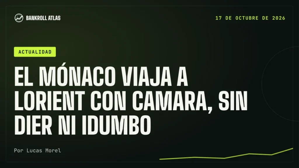 El Mónaco viaja a Lorient con Camara, sin Dier ni Idumbo