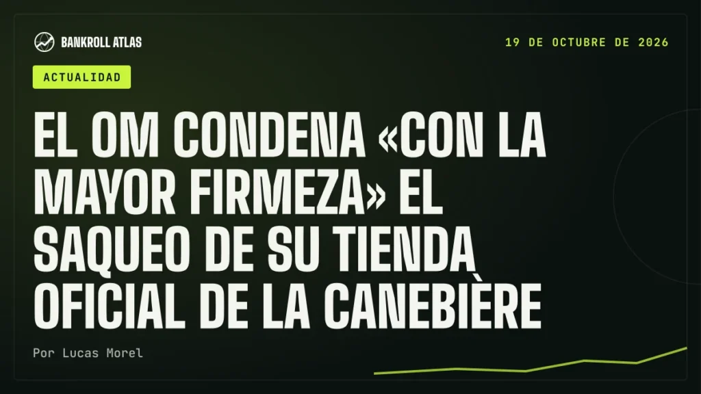 El OM condena «con la mayor firmeza» el saqueo de su tienda oficial de La Canebière