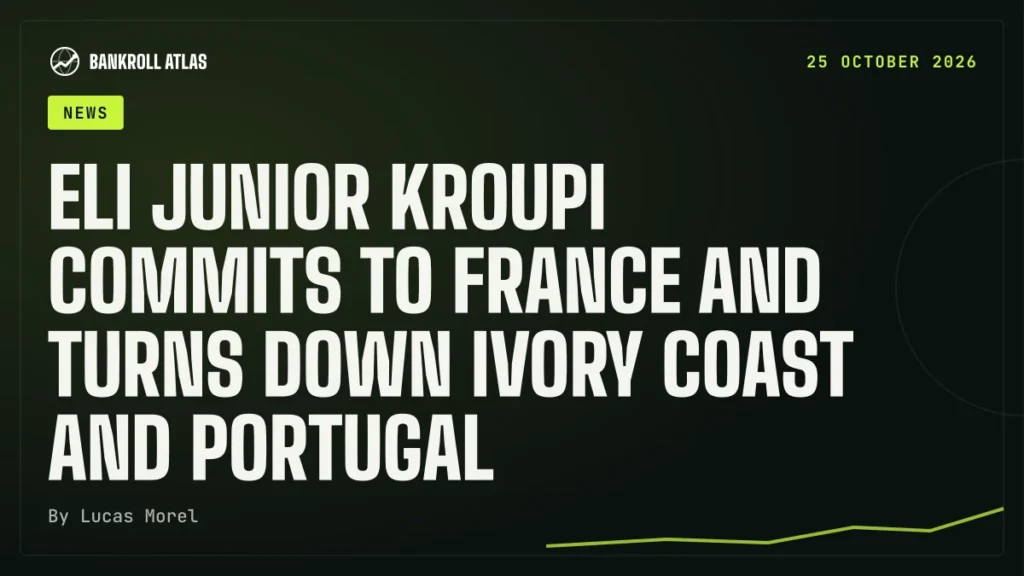 Eli Junior Kroupi commits to France and turns down Ivory Coast and Portugal