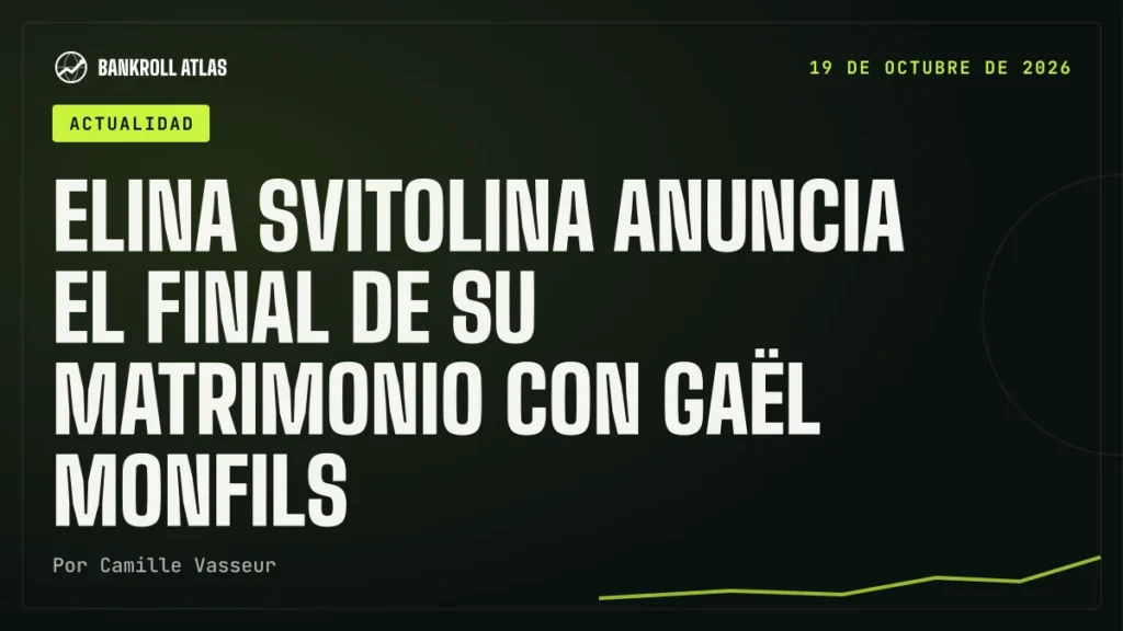 Elina Svitolina anuncia el final de su matrimonio con Gaël Monfils