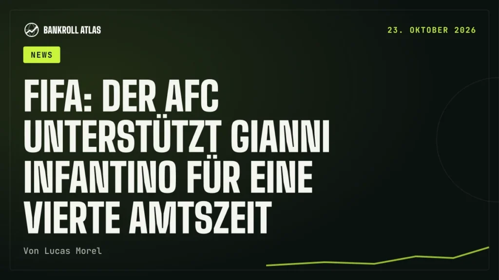 FIFA: der AFC unterstützt Gianni Infantino für eine vierte Amtszeit