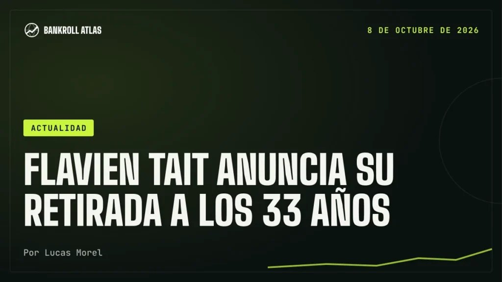 Flavien Tait anuncia su retirada a los 33 años