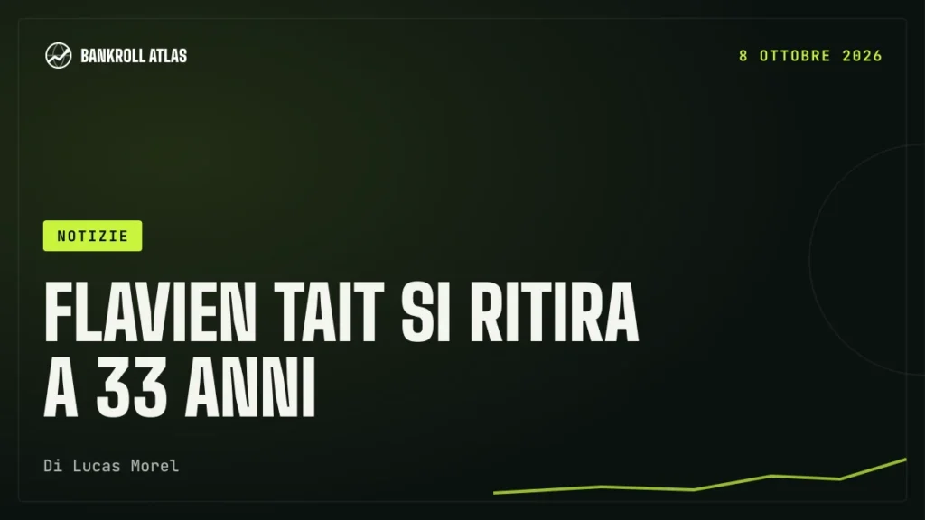 Flavien Tait si ritira a 33 anni