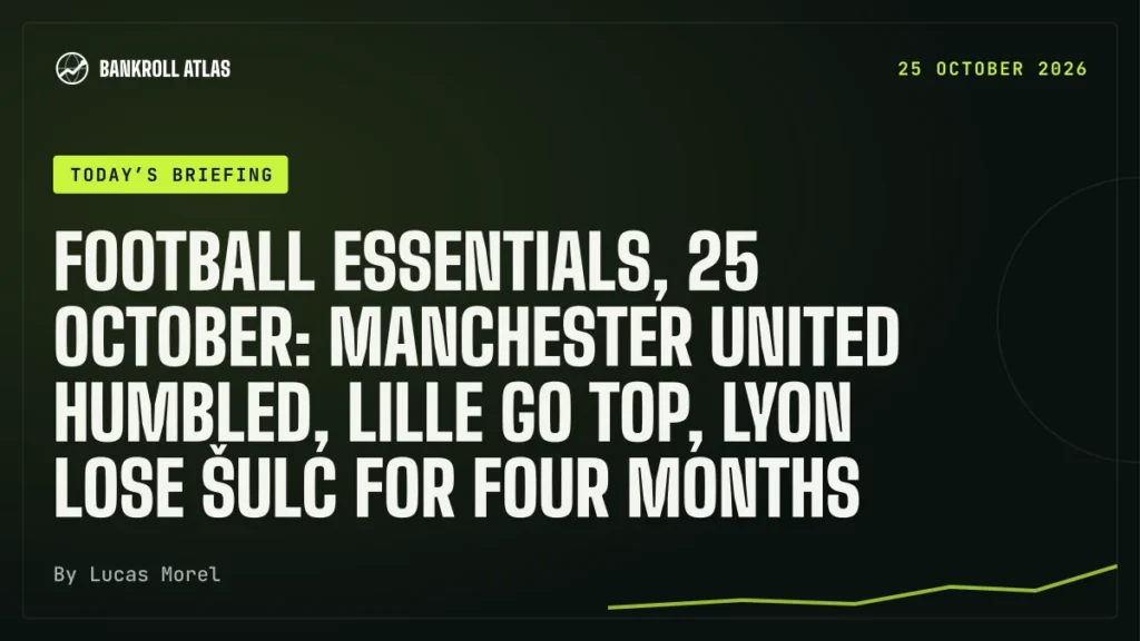 Football essentials, 25 October: Manchester United humbled, Lille go top, Lyon lose Šulc for four months