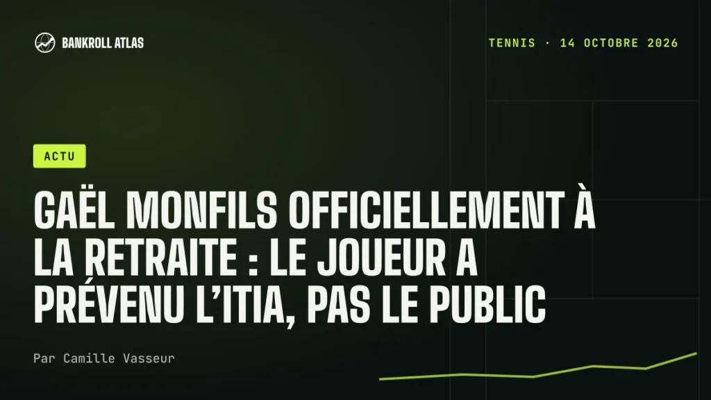 Gaël Monfils officiellement à la retraite : le joueur a prévenu l’ITIA, pas le public