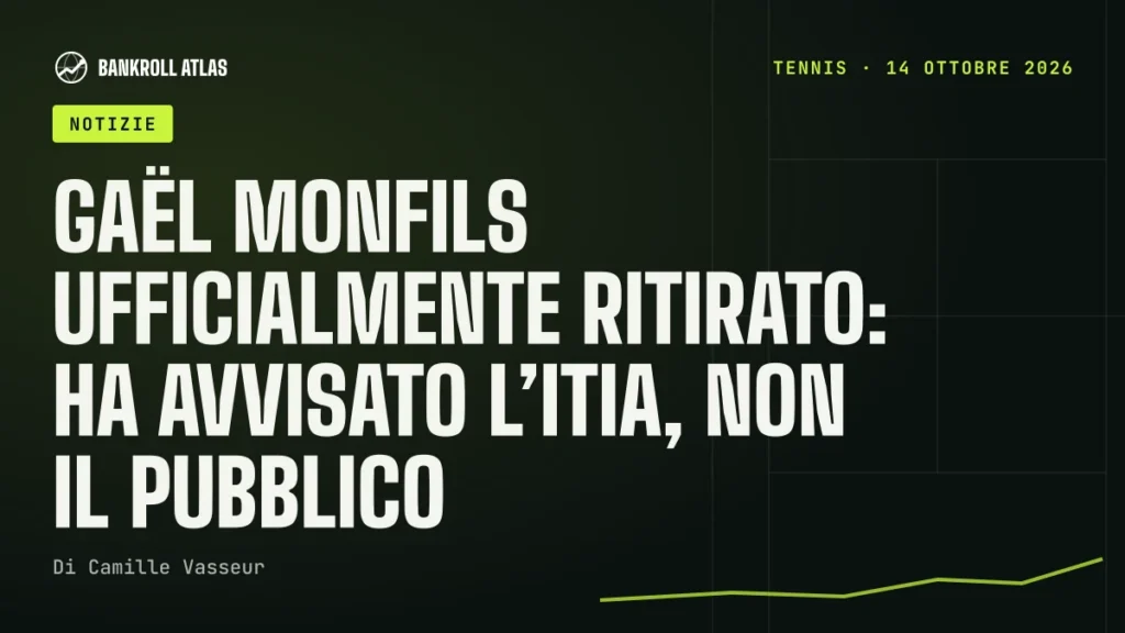 Gaël Monfils ufficialmente ritirato: ha avvisato l’ITIA, non il pubblico