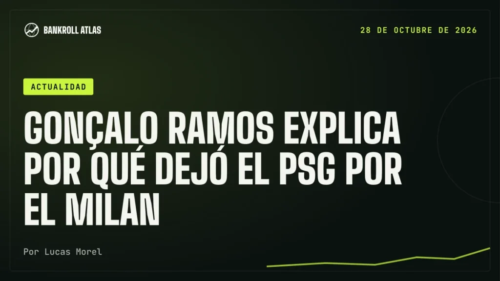 Gonçalo Ramos explica por qué dejó el PSG por el Milan
