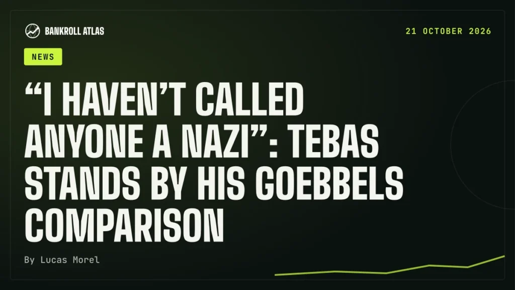 “I haven’t called anyone a Nazi”: Tebas stands by his Goebbels comparison