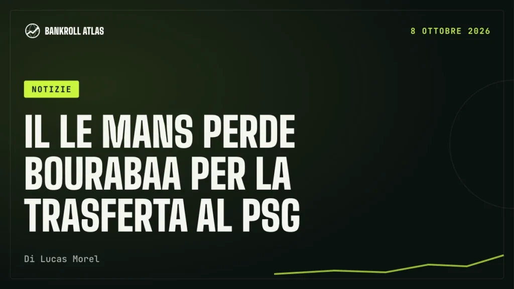Il Le Mans perde Bourabaa per la trasferta al PSG