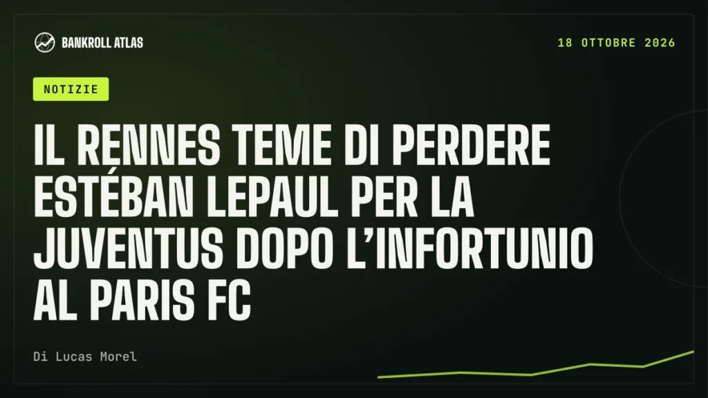 Il Rennes teme di perdere Estéban Lepaul per la Juventus dopo l’infortunio al Paris FC
