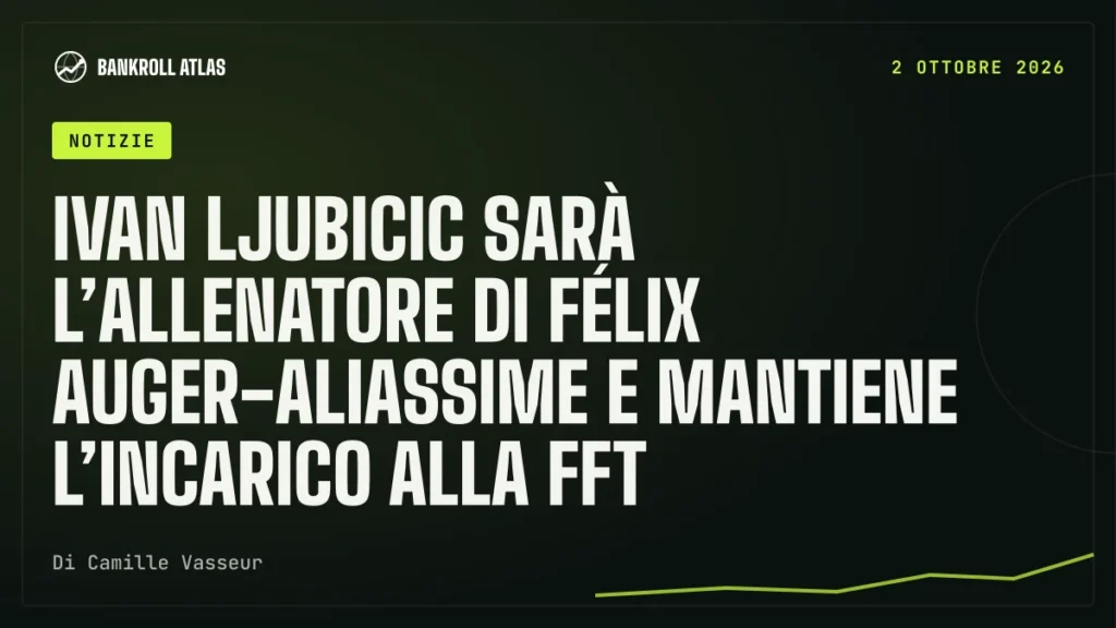 Ivan Ljubicic sarà l’allenatore di Félix Auger-Aliassime e mantiene l’incarico alla FFT