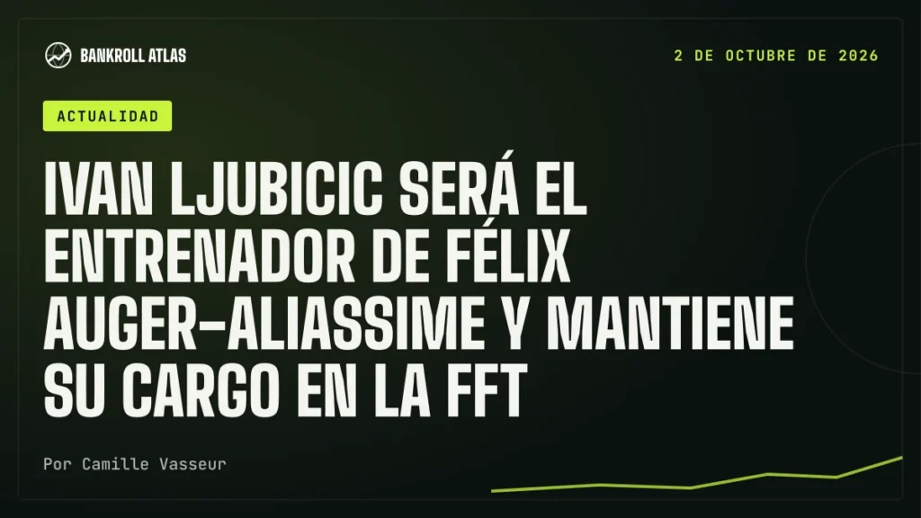 Ivan Ljubicic será el entrenador de Félix Auger-Aliassime y mantiene su cargo en la FFT
