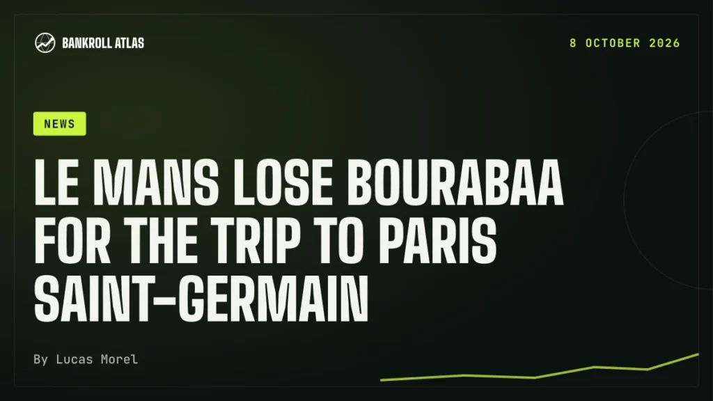 Le Mans lose Bourabaa for the trip to Paris Saint-Germain