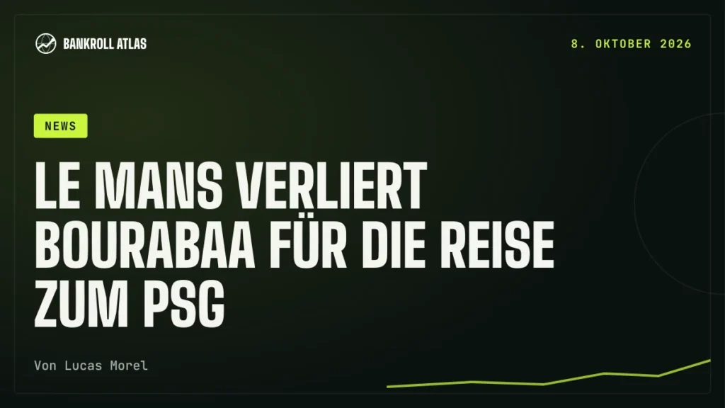 Le Mans verliert Bourabaa für die Reise zum PSG