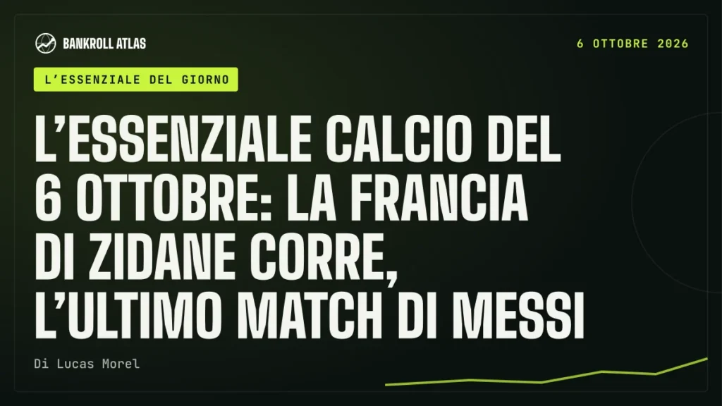 L’essenziale calcio del 6 ottobre: la Francia di Zidane corre, l’ultimo match di Messi