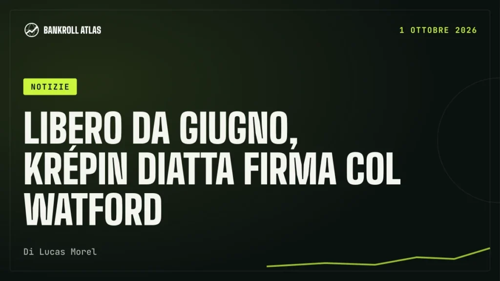 Libero da giugno, Krépin Diatta firma col Watford