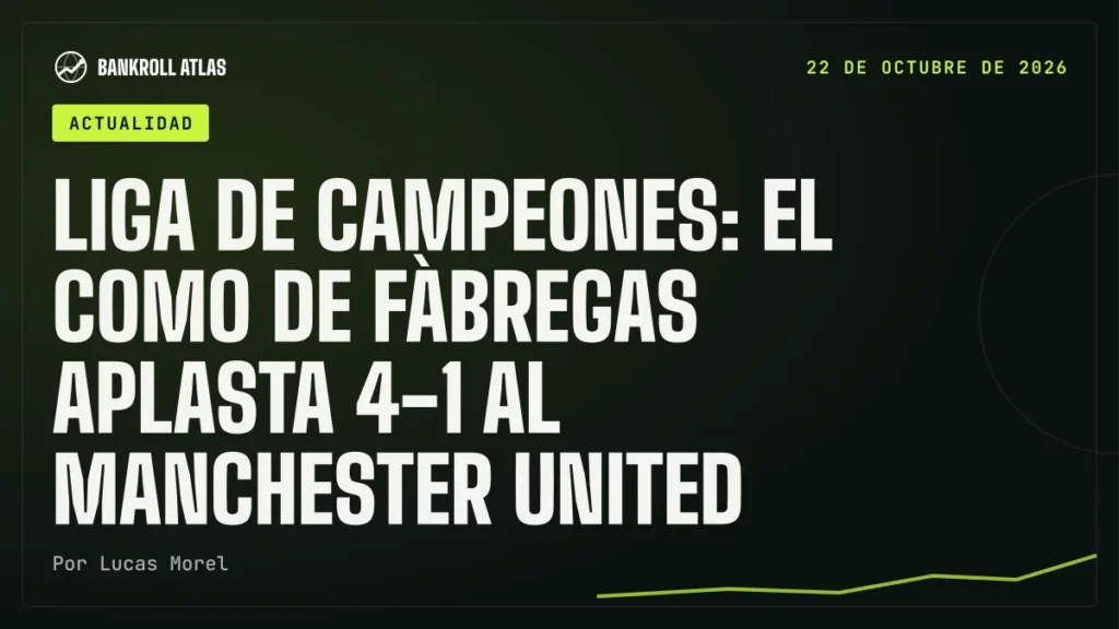 Liga de Campeones: el Como de Fàbregas aplasta 4-1 al Manchester United