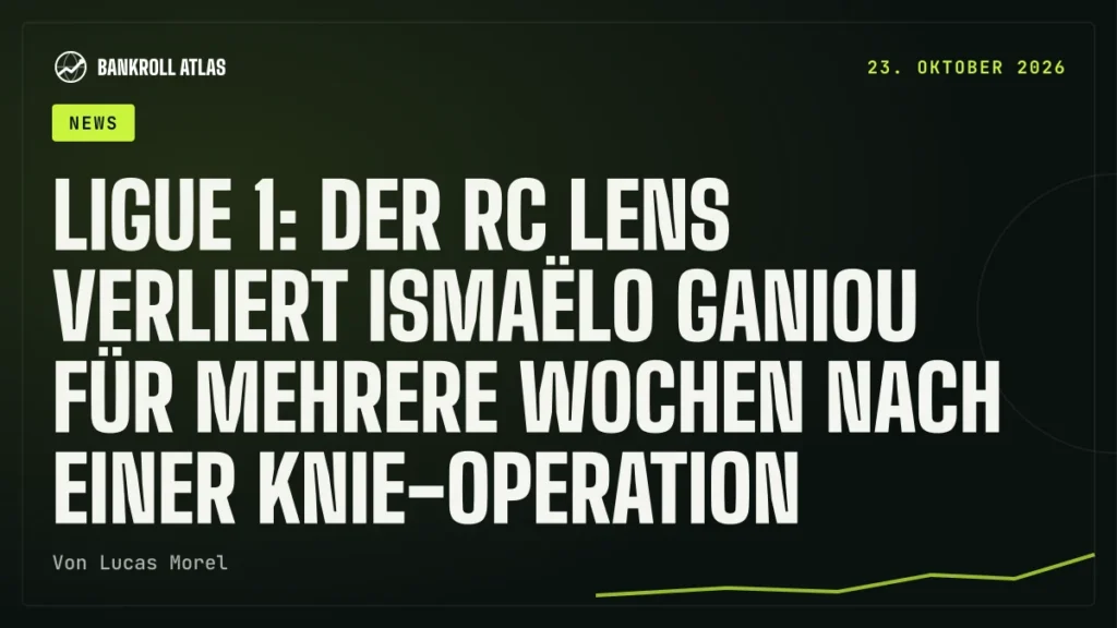 Ligue 1: Der RC Lens verliert Ismaëlo Ganiou für mehrere Wochen nach einer Knie-Operation