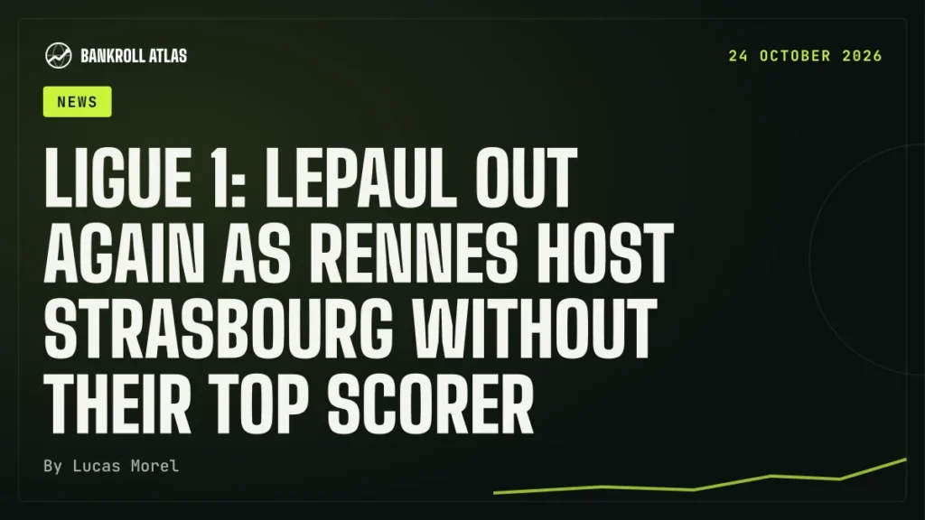 Ligue 1: Lepaul out again as Rennes host Strasbourg without their top scorer
